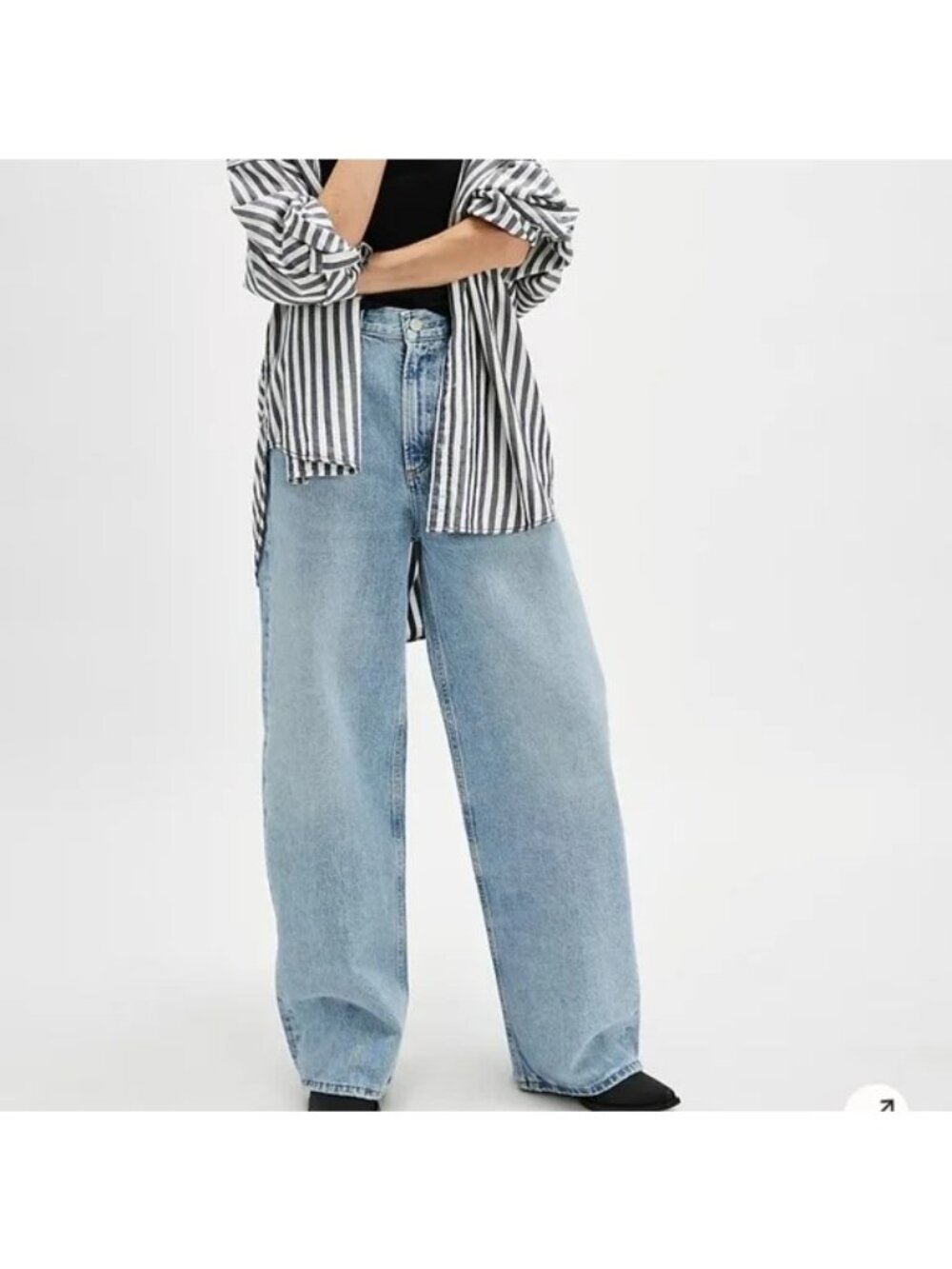 Agolde Low Curve Jean Straight Leg Baggy Classic Casual Y2K Womens 32